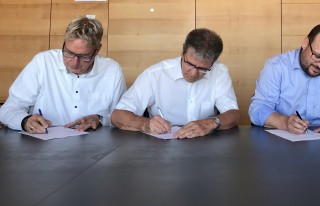 Unterzeichnung Vereinbarung